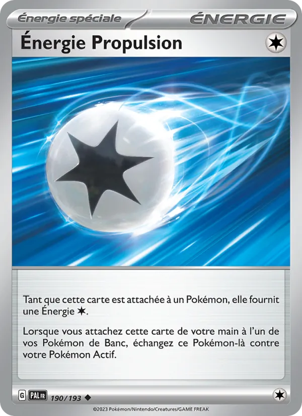 Carte Énergie Propulsion 190/193 – Évolutions à Paldea