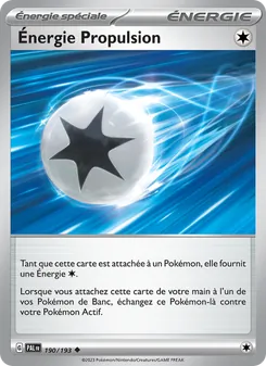 Carte Énergie Propulsion 190/193 – Évolutions à Paldea