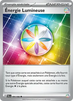 Carte Énergie Lumineuse 191/193 – Évolutions à Paldea