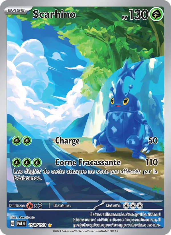 Carte Scarhino 194/193 – Évolutions à Paldea