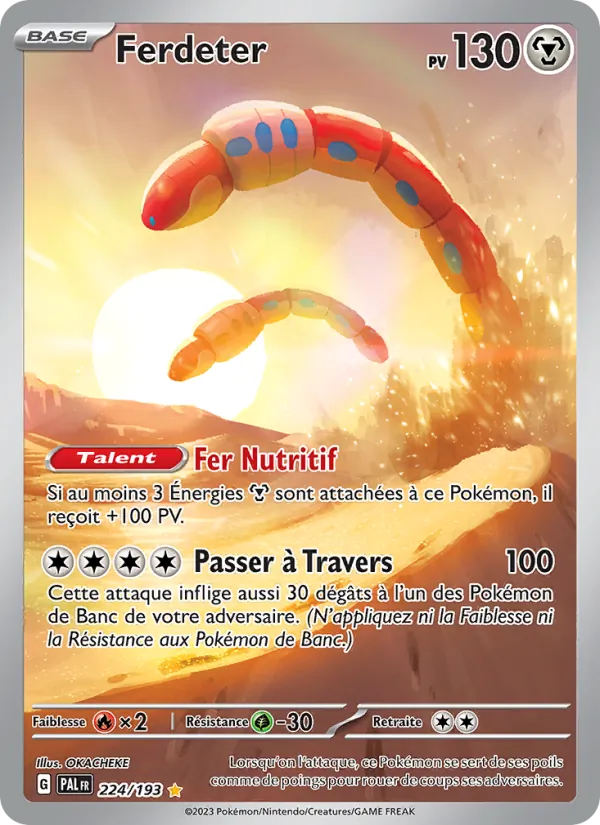 Carte Ferdeter 224/193 – Évolutions à Paldea