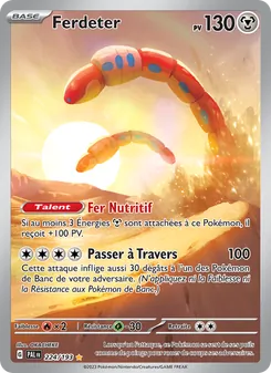 Carte Ferdeter 224/193 – Évolutions à Paldea