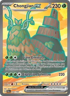 Carte Chongjian-ex 232/193 – Évolutions à Paldea