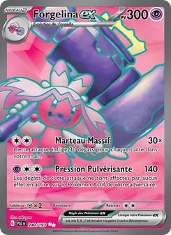 Carte Forgelina-ex 240/193 – Évolutions à Paldea