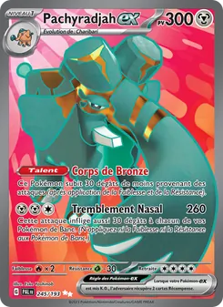 Carte Pachyradjah-ex 245/193 – Évolutions à Paldea