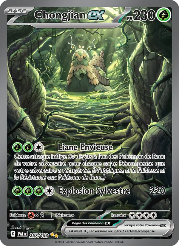 Carte Chongjian-ex 257/193 – Évolutions à Paldea