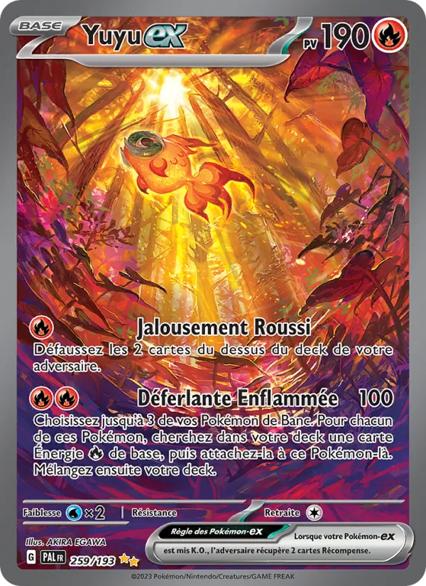 Carte Yuyu-ex 259/193 – Évolutions à Paldea