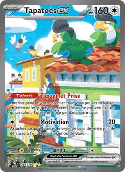 Carte Tapatoès-ex 264/193 – Évolutions à Paldea