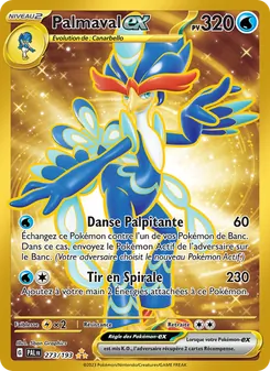 Carte Palmaval-ex 273/193 – Évolutions à Paldea