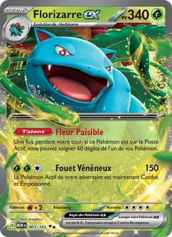 Carte Florizarre-ex 003/165 – 151