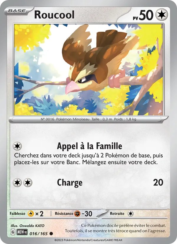 Carte Roucool 016/165 – 151