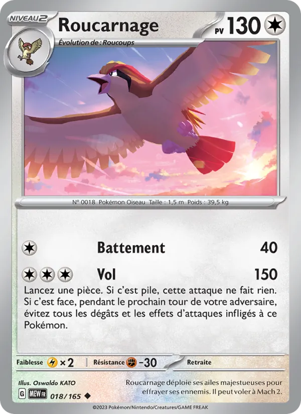 Carte Roucarnage 018/165 – 151