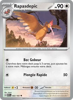 Carte Rapasdepic 022/165 – 151