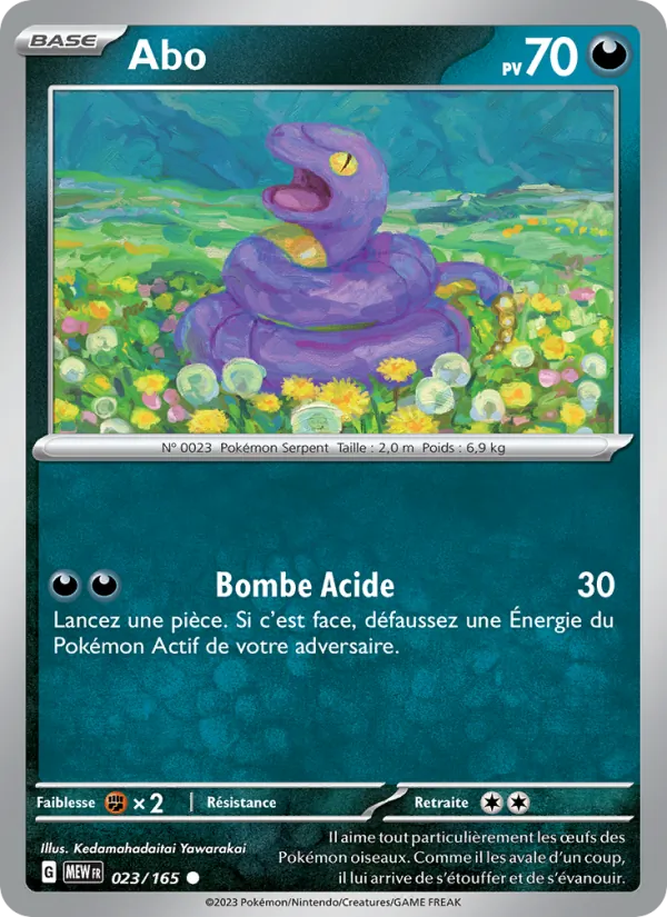 Carte Abo 023/165 – 151