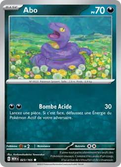 Carte Abo 023/165 – 151