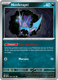 Carte Nosferapti 041/165 – 151