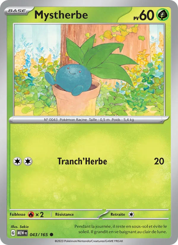 Carte Mystherbe 043/165 – 151