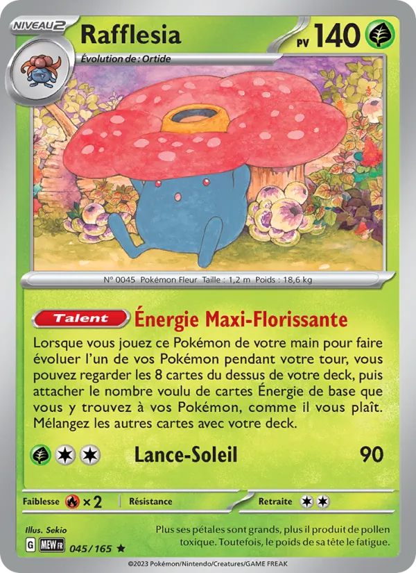 Carte Rafflesia 045/165 – 151