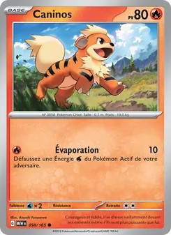 Carte Caninos 058/165 – 151