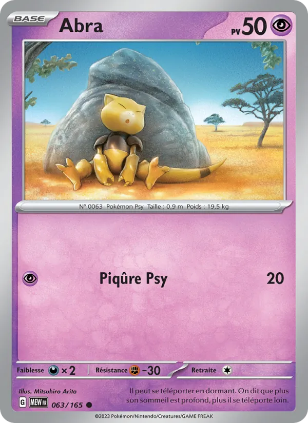 Carte Abra 063/165 – 151