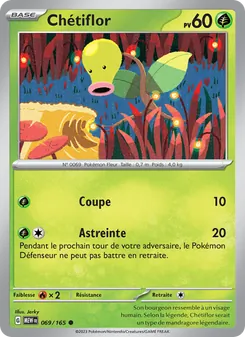 Carte Chétiflor 069/165 – 151