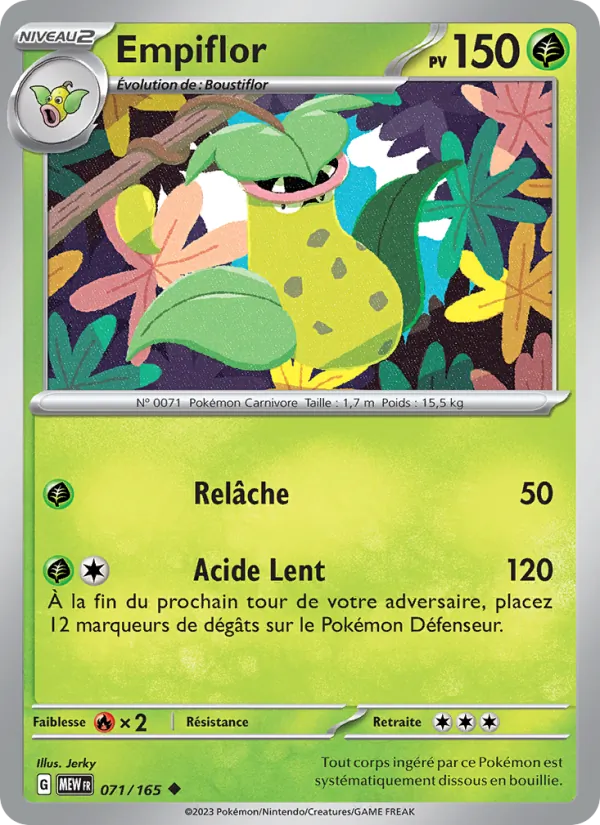 Carte Empiflor 071/165 – 151