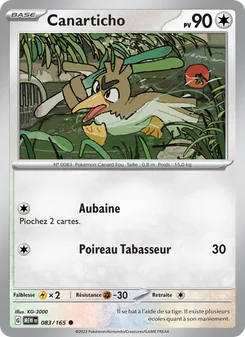 Carte Canarticho 083/165 – 151