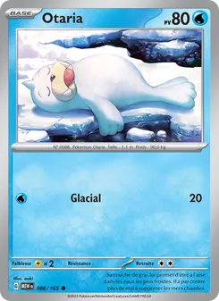 Carte Otaria 086/165 – 151