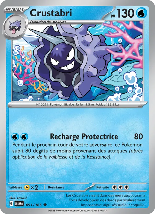Carte Crustabri 091/165 – 151