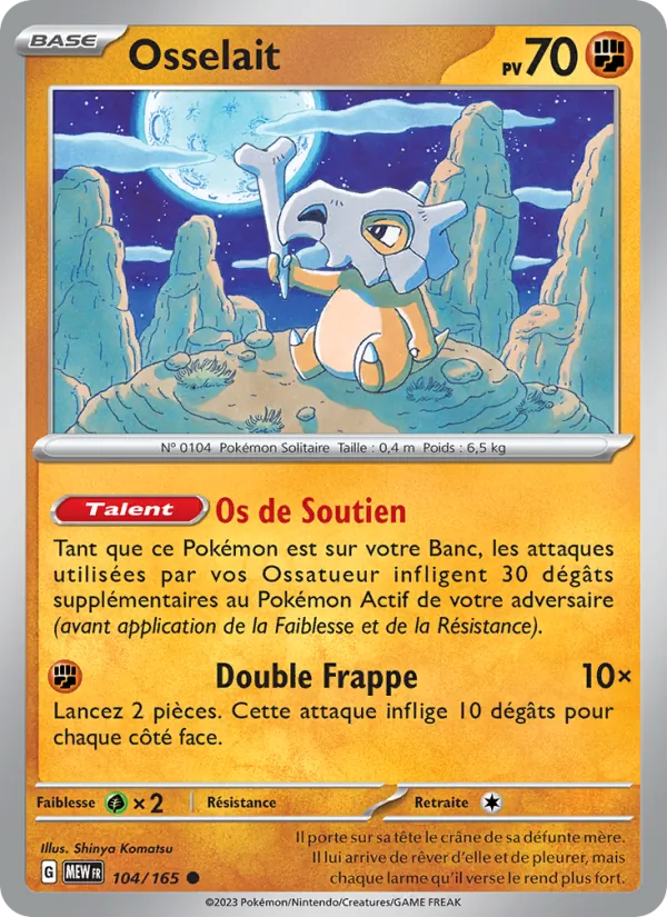 Carte Osselait 104/165 – 151