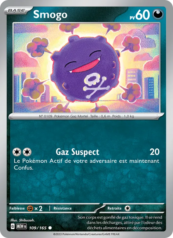 Carte Smogo 109/165 – 151