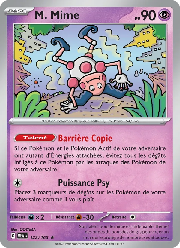 Carte M. Mime 122/165 – 151
