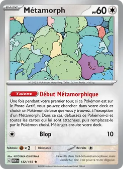 Carte Métamorph 132/165 – 151