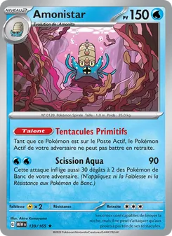 Carte Amonistar 139/165 – 151