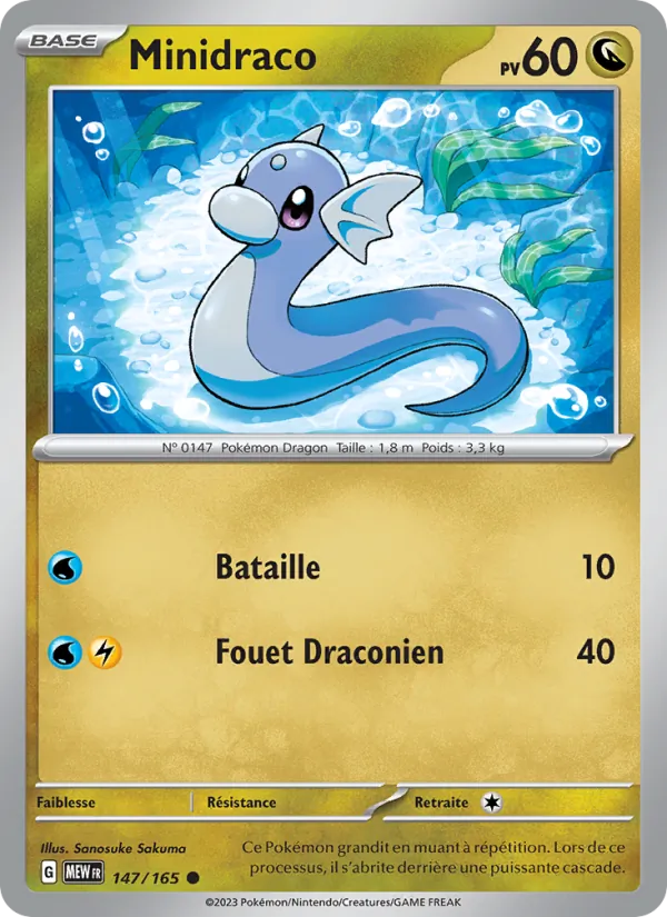 Carte Minidraco 147/165 – 151