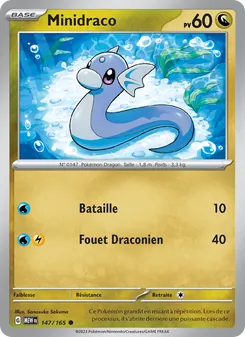 Carte Minidraco 147/165 – 151