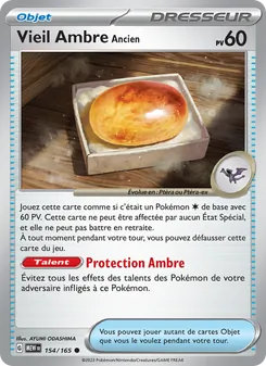 Carte Vieil Ambre Ancien 154/165 – 151