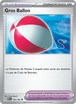 Carte Gros Ballon 155/165 – 151