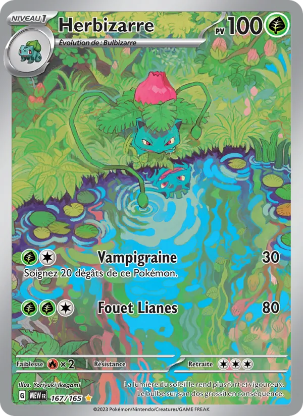 Carte Herbizarre 167/165 – 151