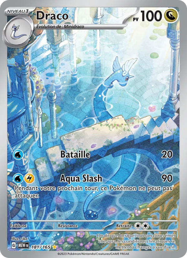 Carte Draco 181/165 – 151