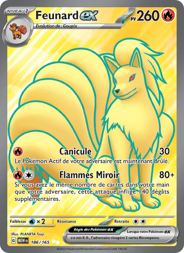 Carte Feunard-ex 186/165 – 151