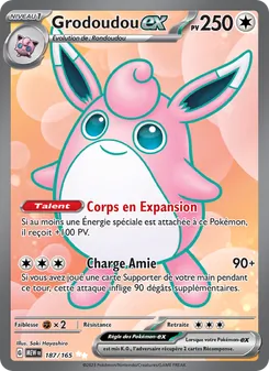 Carte Grodoudou-ex 187/165 – 151