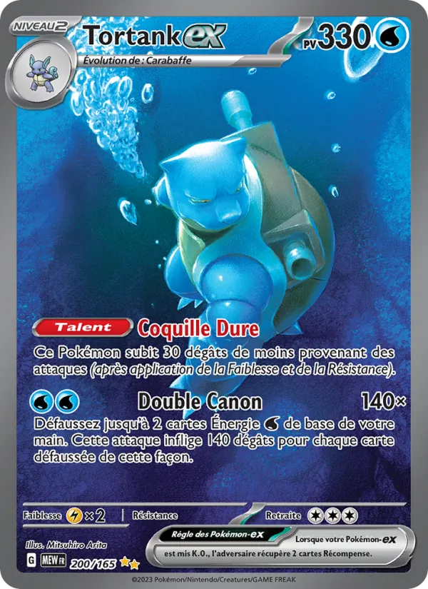 Carte Tortank-ex 200/165 – 151