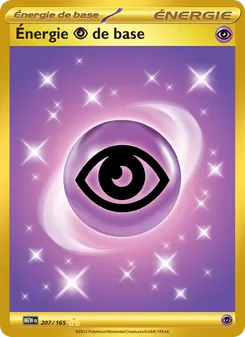 Carte Énergie Psychic de base 207/165 – 151