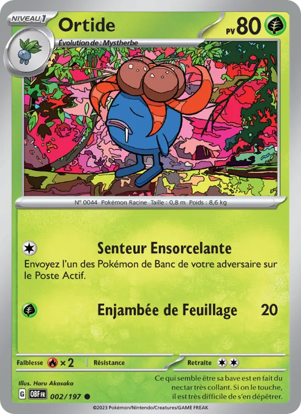 Carte Ortide 002/197 – Flammes Obsidiennes