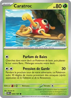 Carte Caratroc 005/197 – Flammes Obsidiennes
