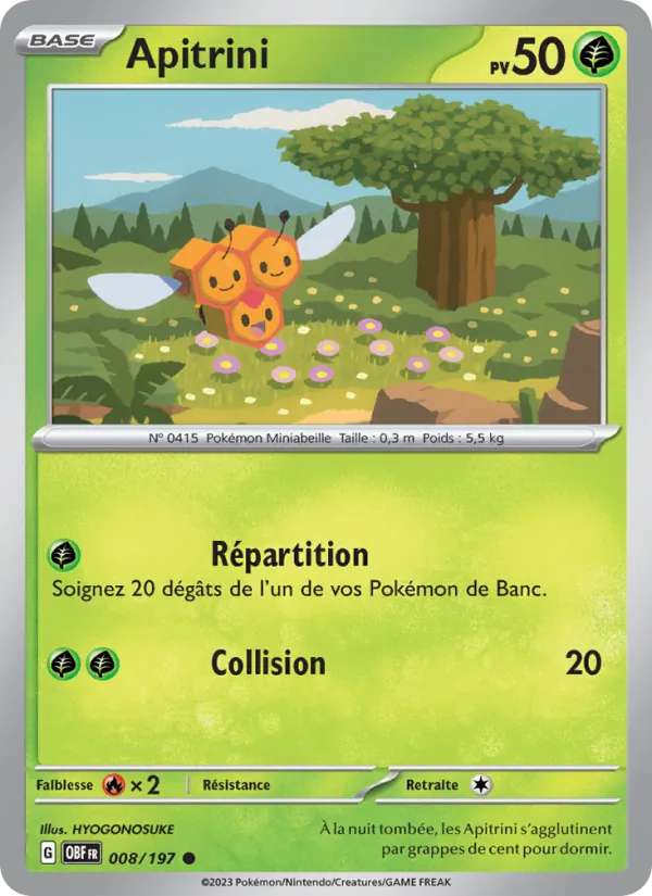 Carte Apitrini 008/197 – Flammes Obsidiennes