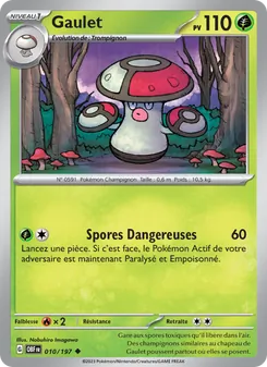 Carte Gaulet 010/197 – Flammes Obsidiennes