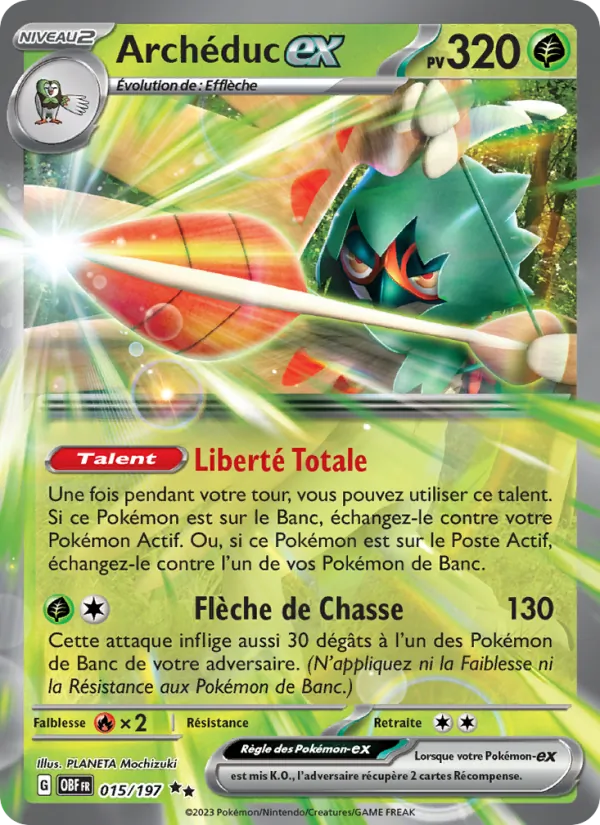Carte Archéduc-ex 015/197 – Flammes Obsidiennes
