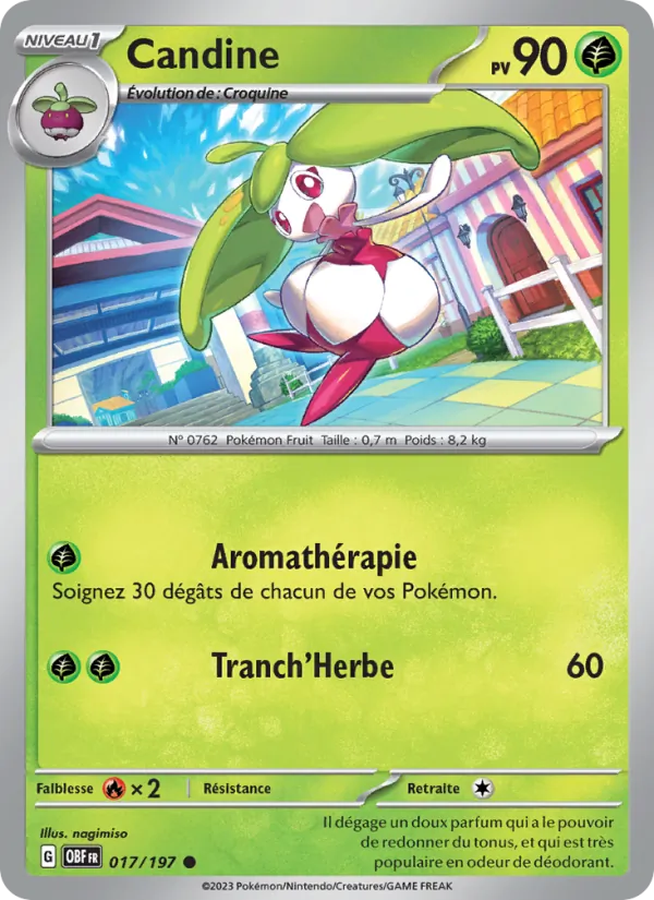 Carte Candine 017/197 – Flammes Obsidiennes